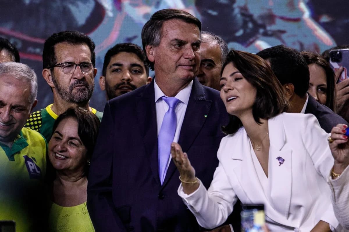 A insatisfação de Bolsonaro com Michelle em pesquisas do PL