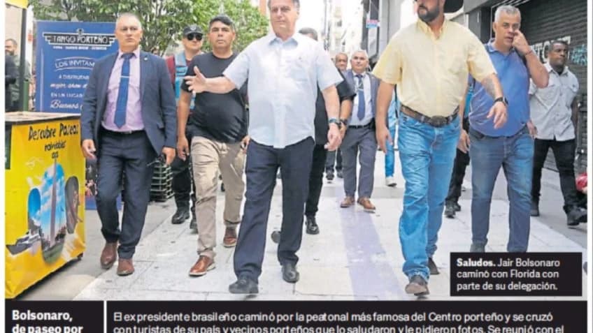 Pinto no Lixo: Bolsonaro DESLUMBRADO com a atenção recebida na posse do Milei