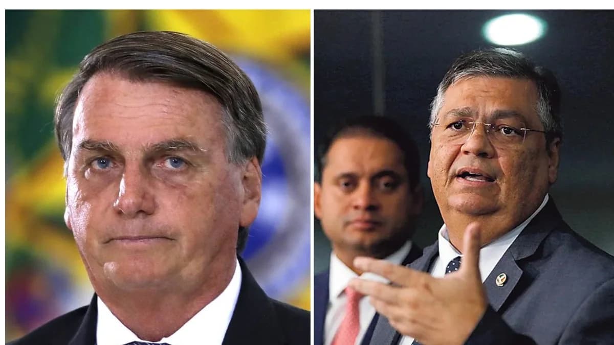 Ex-presidente Bolsonaro monitora o testemunho de Flávio Dino enquanto nervosismo cresce