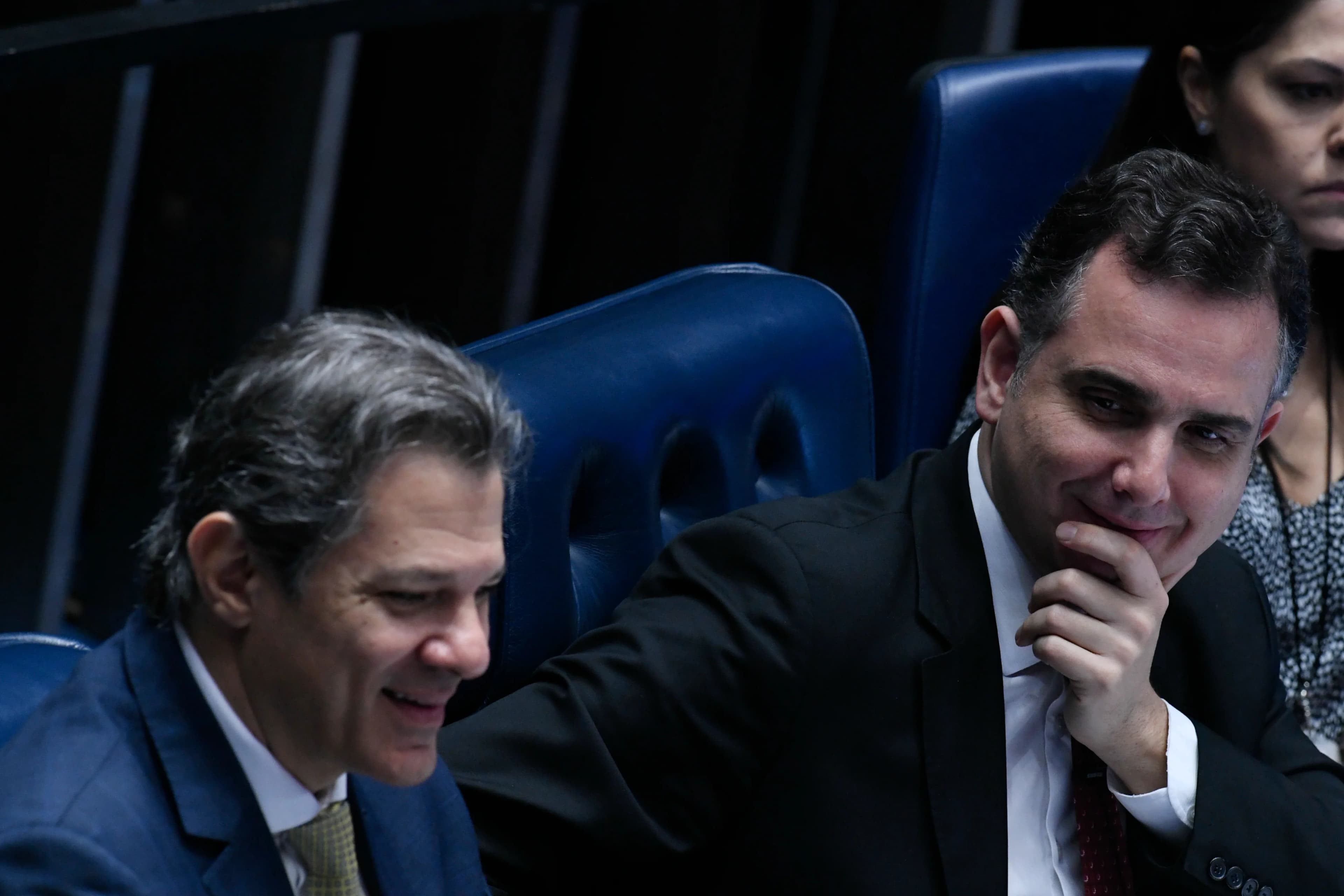 Pacheco tomará decisão sobre desoneração na próxima semana após diálogo com Haddad