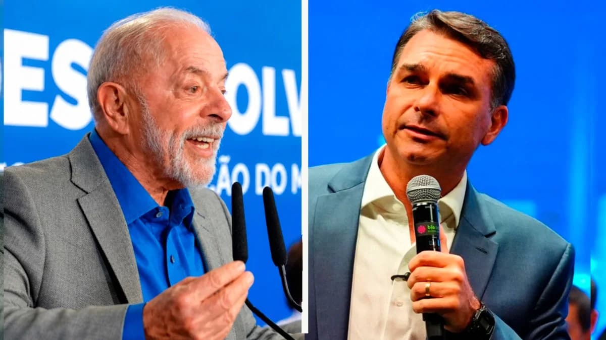 Campanha de Flávio teme debate e busca empate com Lula