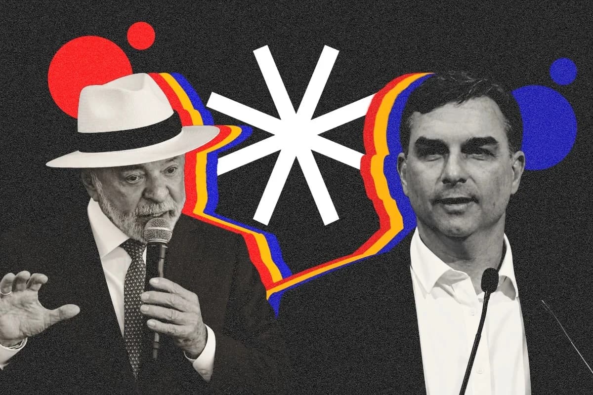 URGENTE: Lula PASSA Flávio Bolsonaro em pesquisa Vox Brasil de Segundo Turno