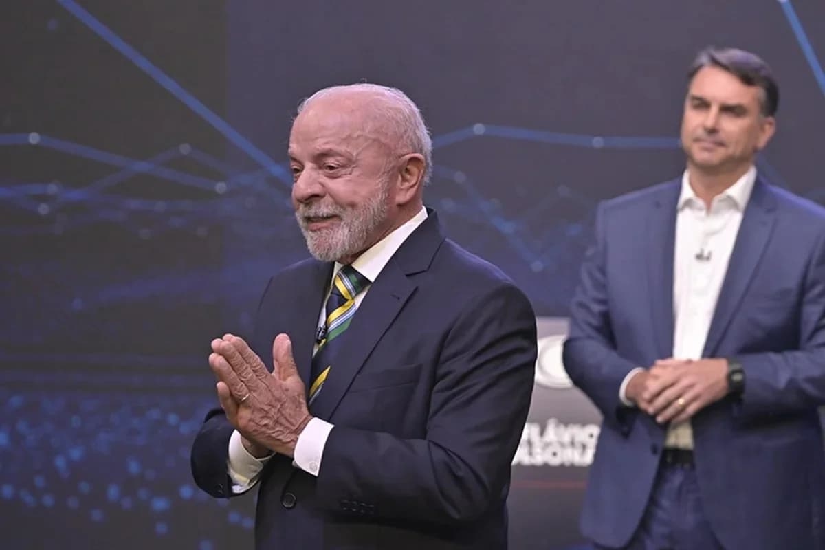 Em debate, Lula desmonta ataques de Flávio Bolsonaro e expõe avanços do governo