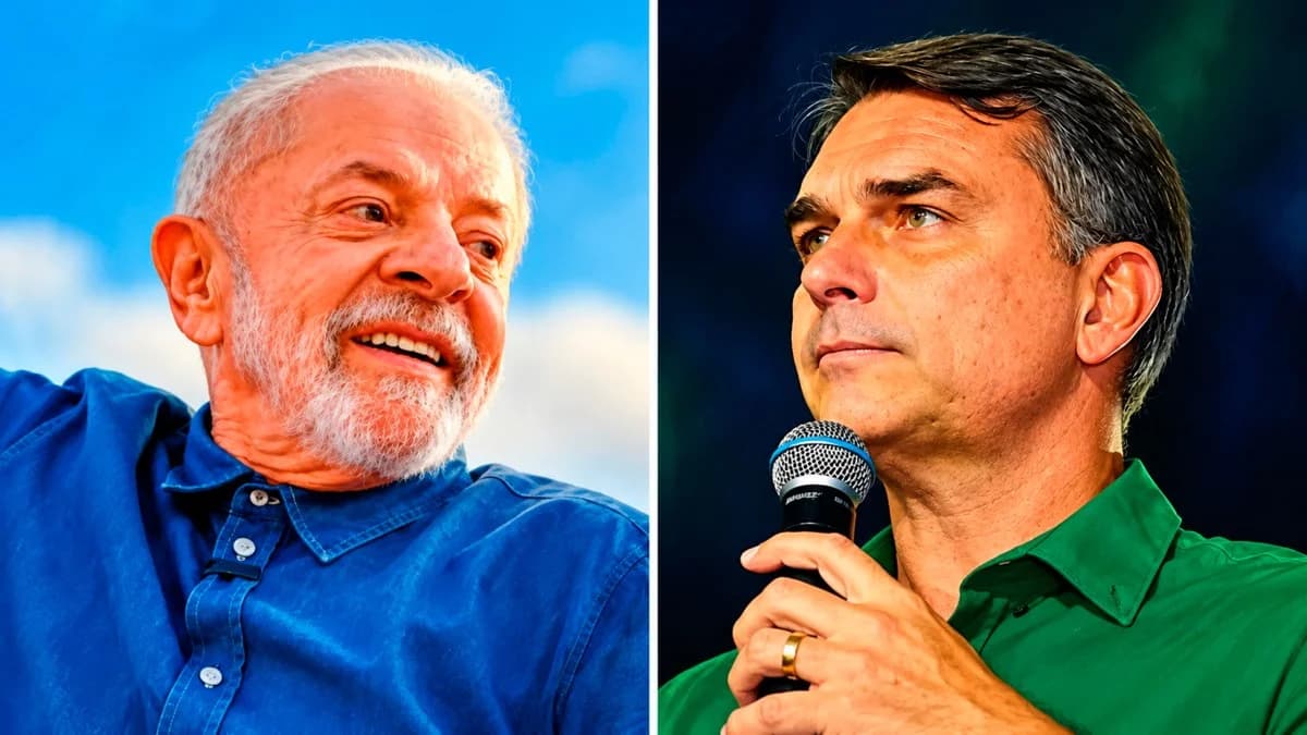 Empate dramático: Lula sobe e alcança Flávio Bolsonaro na reta final
