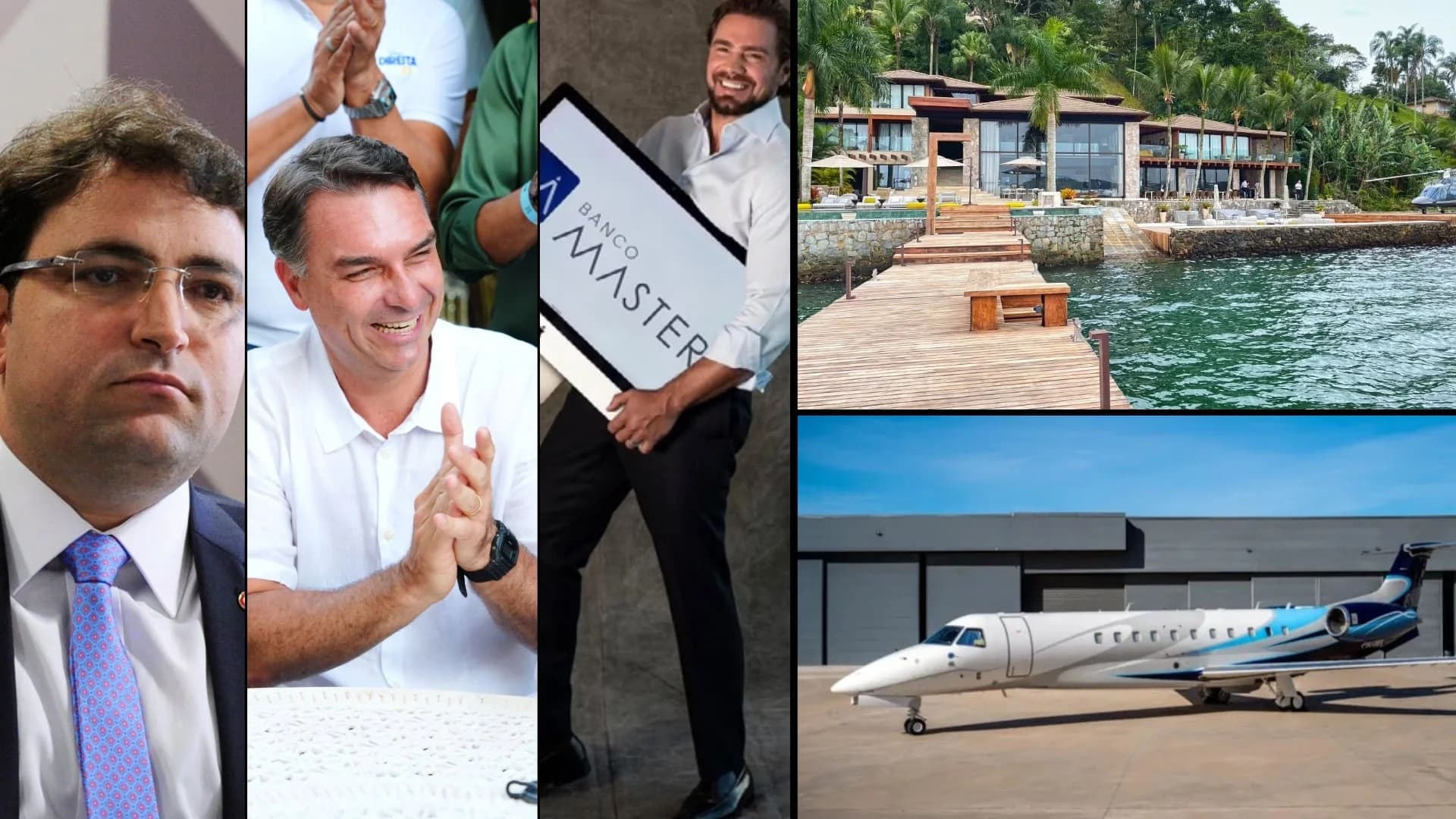 Escândalo: Jatinho e mansão usados por Flávio Bolsonaro revelam teia financeira milionária