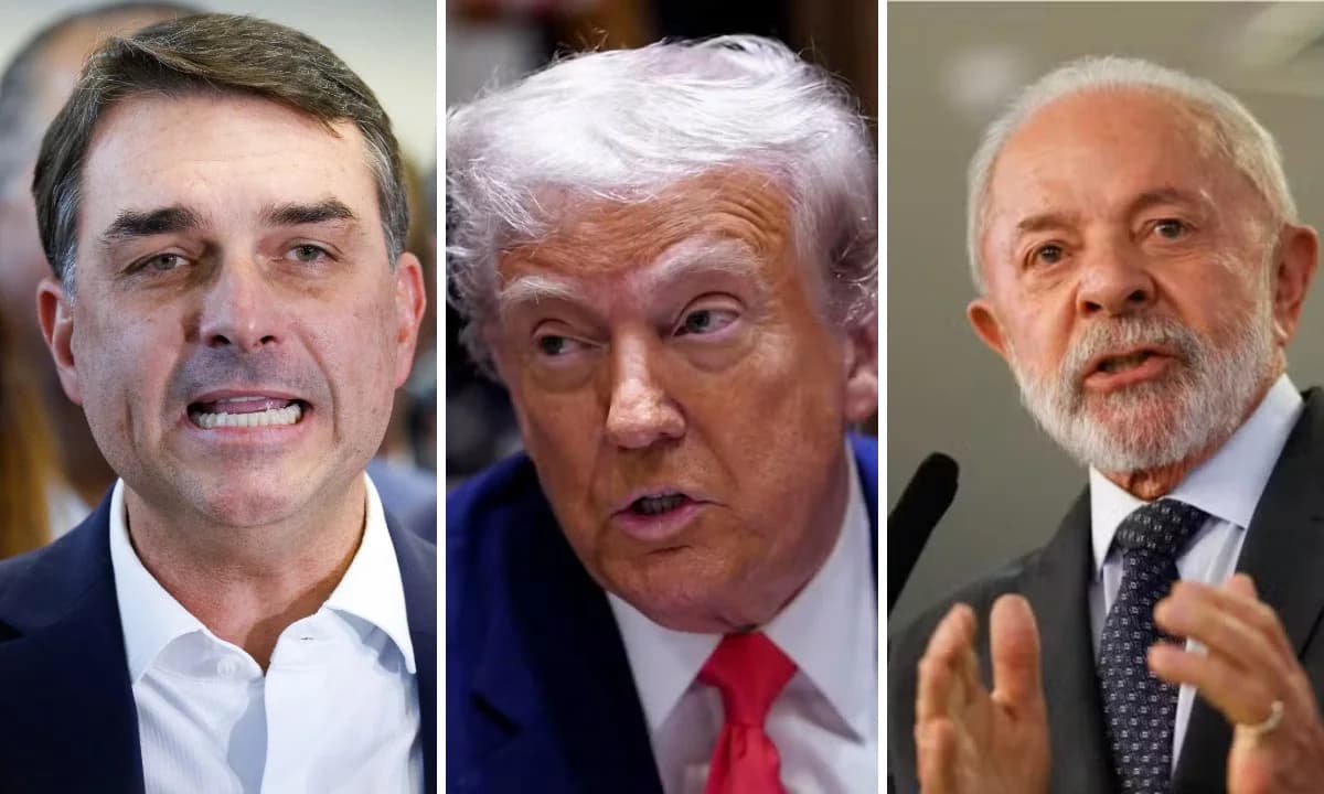 Trump apoia fuga de Flávio Bolsonaro e volta a atacar eleições no Brasil