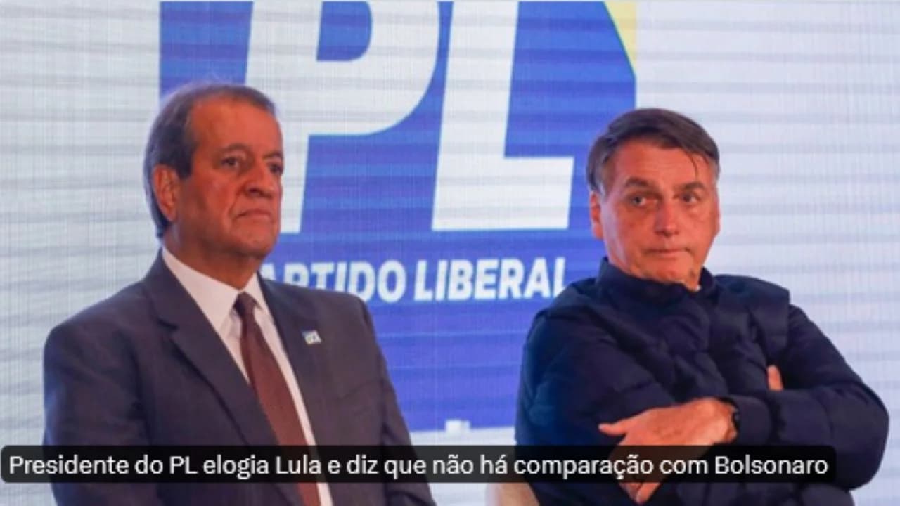 Bolsonaro, o 'pavio curto': Costa Neto defende suas declarações elogiosas a Lula
