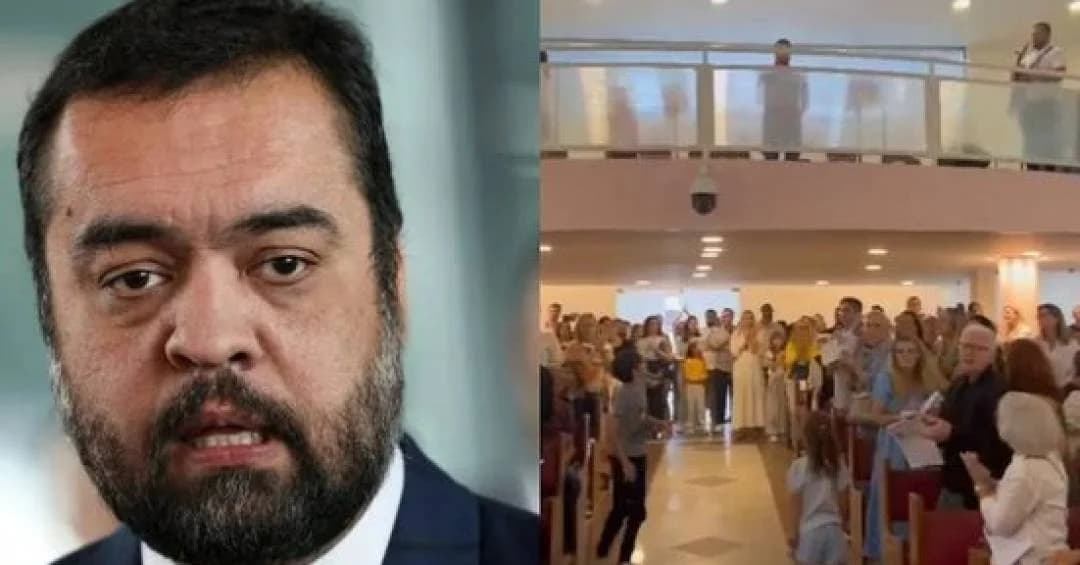 Aplausos a Cláudio Castro em missa após operação com 121 mortos