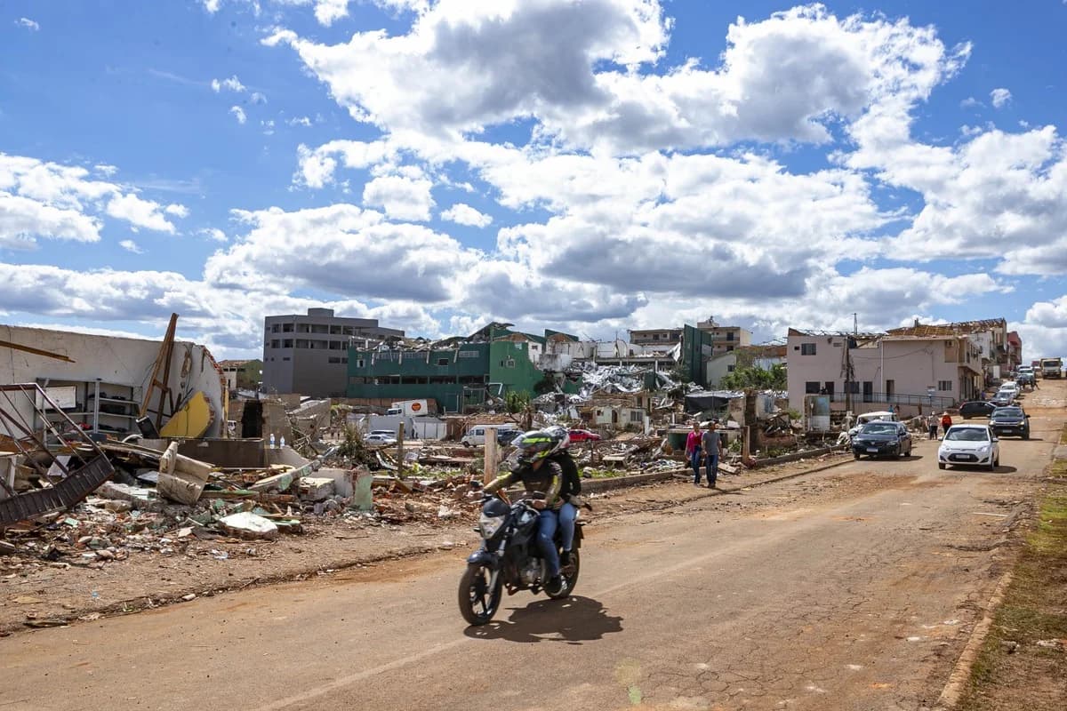 Tornado devastador no Paraná expõe risco climático crescente