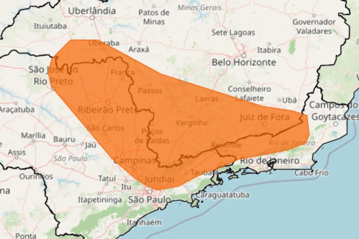 Tempestade ameaça 200 cidades de São Paulo