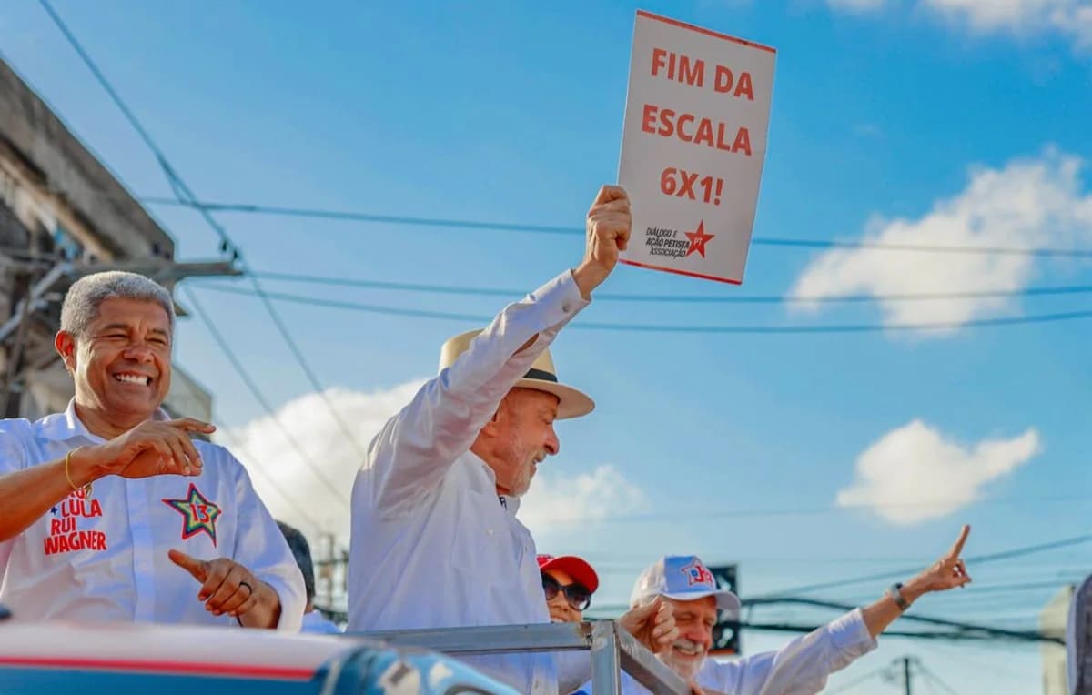 Escala 6×1 pressiona Flávio e impulsiona Lula