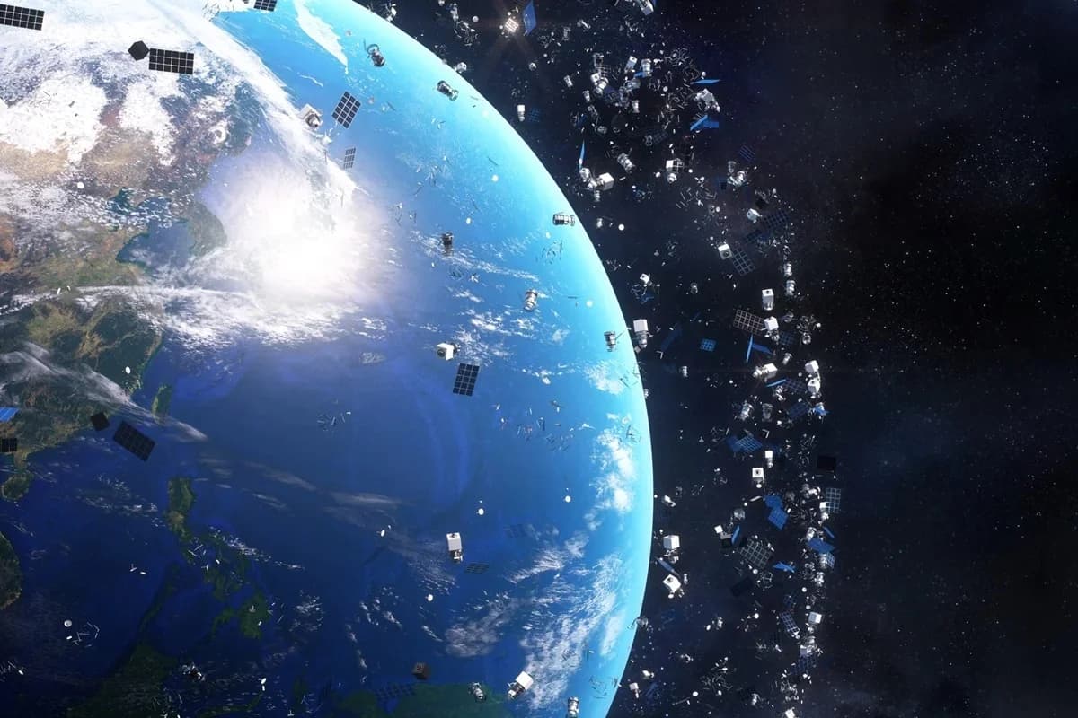 Milhões de fragmentos de lixo espacial ameaçam satélites e serviços na Terra