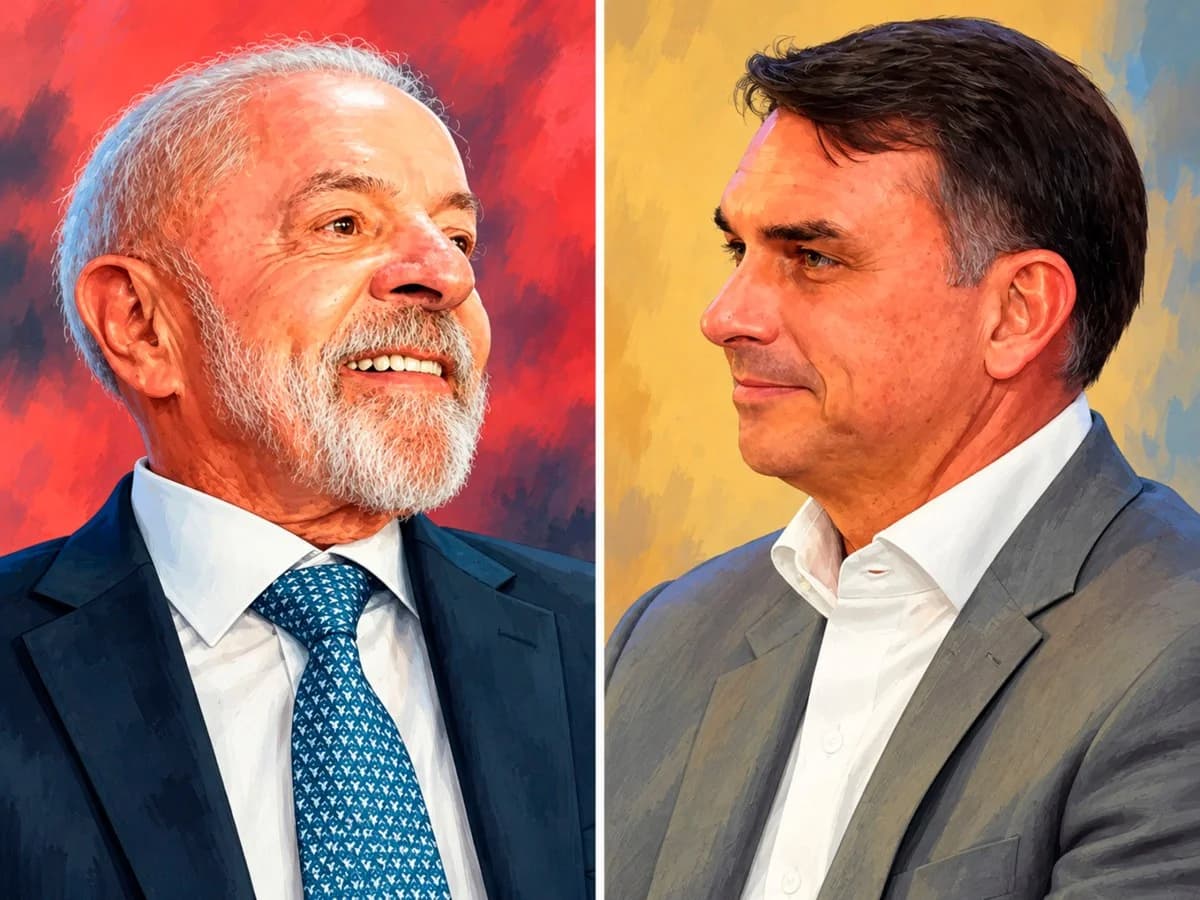 Lula cresce, encosta em Flávio Bolsonaro e acirra disputa decisiva para o Brasil