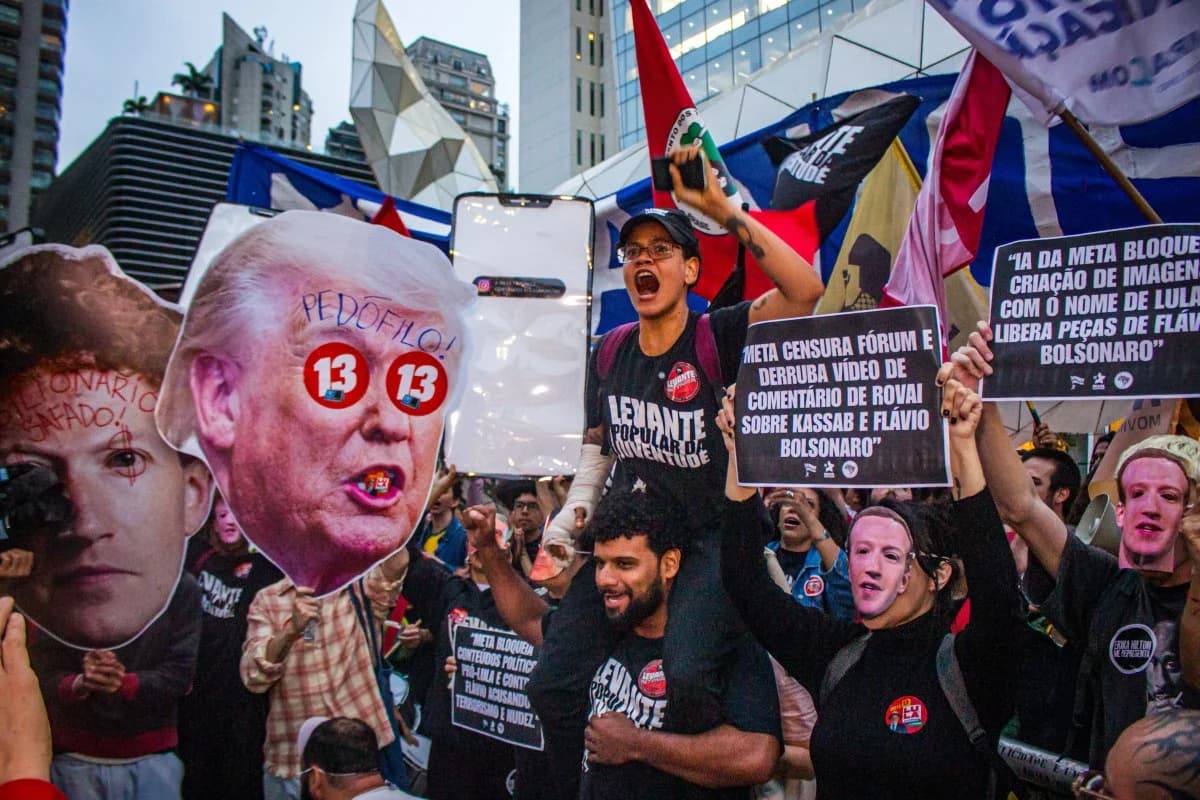 Alerta na Meta: braço direito de Zuckerberg ligado a Trump cai após denúncias de manipulação contra Lula