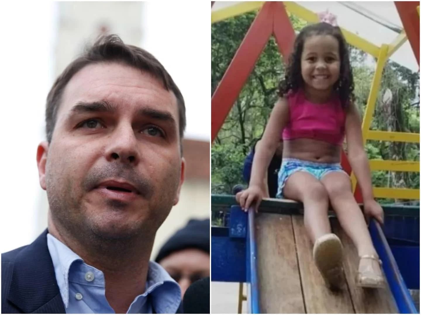Mãe de menina morta por PM denuncia silêncio desesperador de Flávio Bolsonaro
