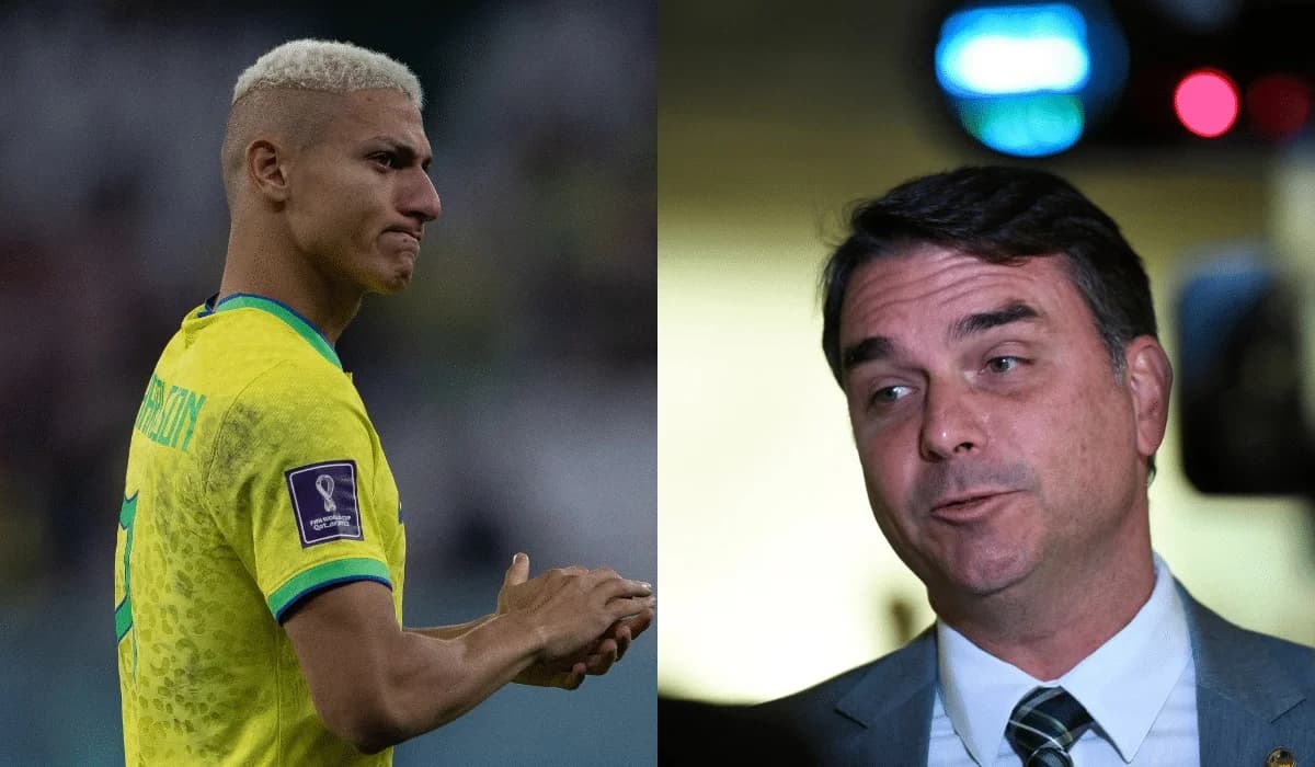 Flávio Bolsonaro pressionou Richarlison para abafar escândalo de ilha em Angra