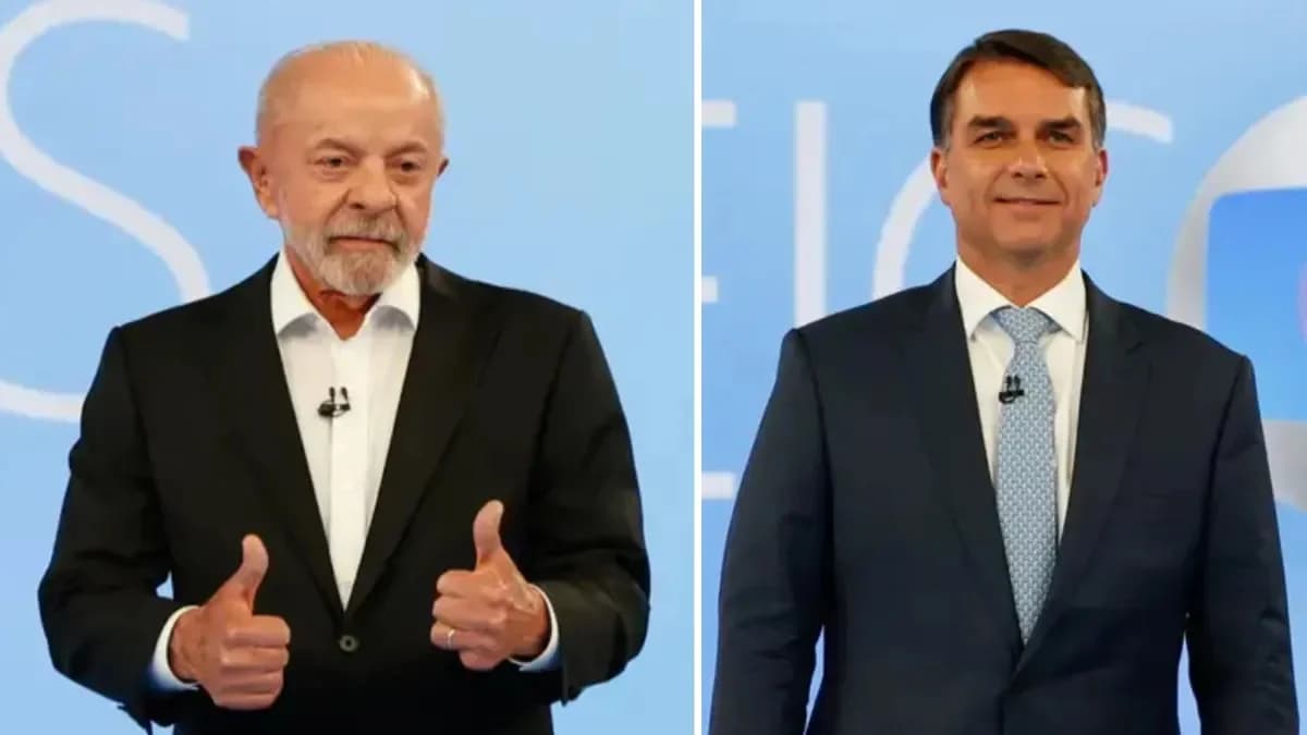 Disputa acirrada: Lula lidera votos válidos contra Flávio Bolsonaro às vésperas do segundo turno