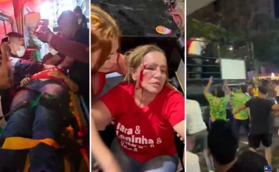 Ataque violento com tijolo fere vereadora do PT e criança em carreata de Lula